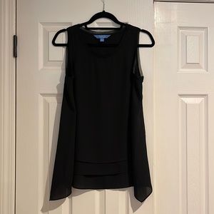 Black flowy tank top